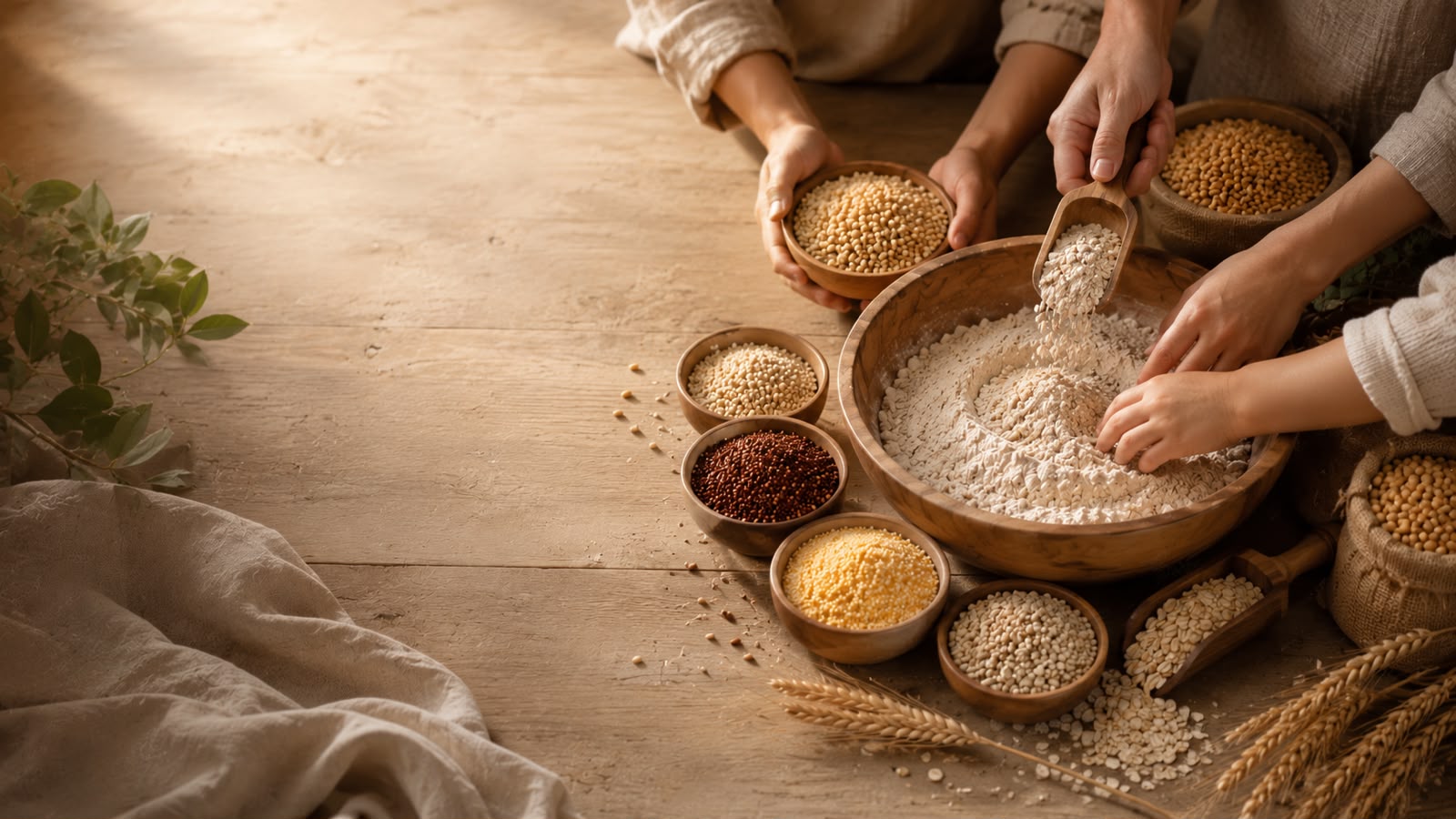 Custom flour mix